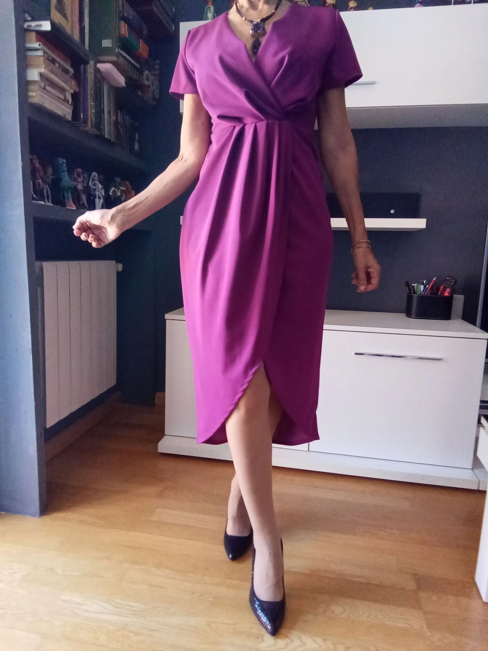Midi-jurk ideaal voor evenementen – photo 2